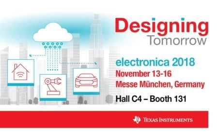 Texas Instruments Will Show What S Next For Automotive Electronics At Electronica 18