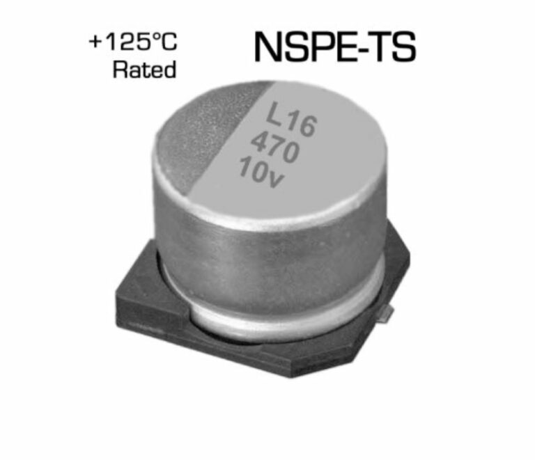 NIC Components' NSPE-TS Series Capacitors Support Downsized Designs