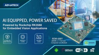 Advantech Announces New SMARC 2.1 Computer-on-Module ROM-6881 with Rockchip RK3588 for Embedded Vision Applications